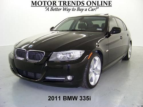 Sport package sunroof twin turbo leather mem seat alloys media 2011 bmw 335i 48k