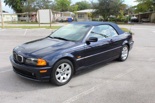 2001 bmw 325ci convertible