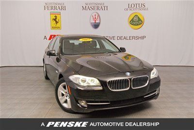 2012 bmw 528i-bluetooth-one owner-bmw assist-satelitte radio- like 2013