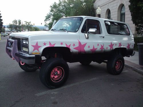 1982 chevrolet k5 blazer custom sport utility 2-door 5.7l