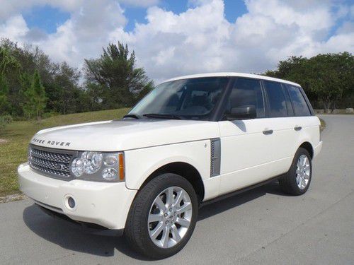 White 4x4 suv only 43k miles rear dvd fully loaded $96k sticker navigation fl.