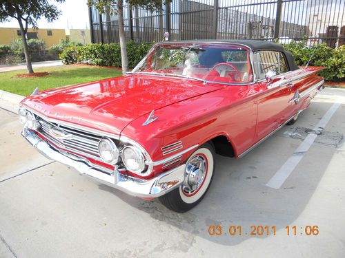 1960 chevrolet impala convertible