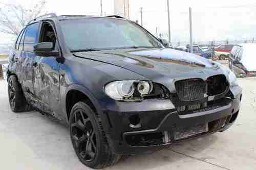 2008 BMW X5 4.8i AWD Damaged Rebuilder Loaded RUNS! Priced to Sell Navigation!!, US $15,900.00, image 4
