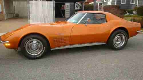 1972 Chevrolet Corvette Coupe Matching Number 350 V-8, 4 Speed w/AC, image 2