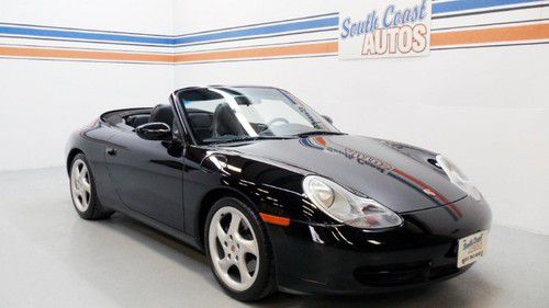 Porsche 911 carrera convertible, manual, low miles, loaded!! we finance!!!