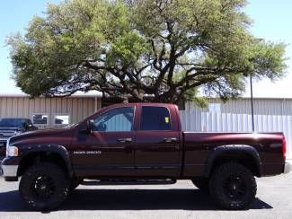 2005 burgundy slt 5.9l i6 4x4 mb wheels bushwacker we finance we want your trade