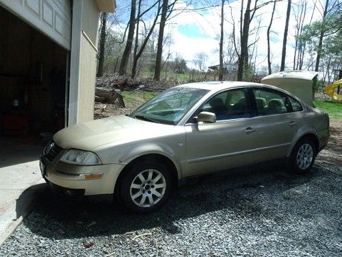 2002 volkswagen passat clean look!! 1.8 turbo 5speed! needs work no reserve