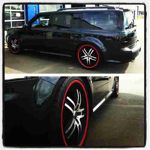 22 Rims for ford flex #9