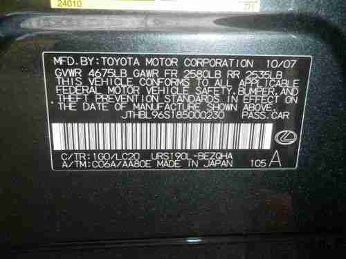 2008 Lexus GS460 Base Sedan 4-Door 4.6L, US $29,000.00, image 9