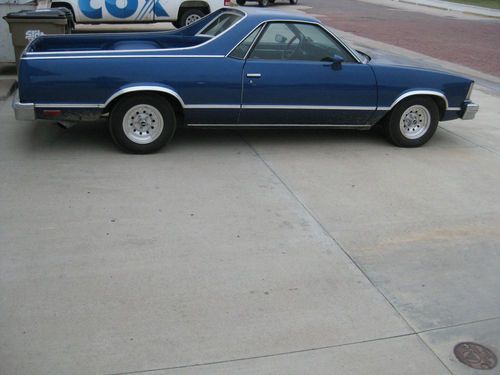 1979 chevrolet el camino with 350 v8