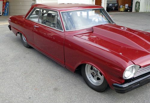 1963 chevy nova customized for drag racing hot-rod