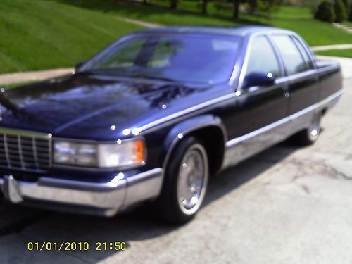 1996 cadillac fleetwood brougham sedan 4-door 5.7l