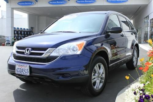 2011 honda cr-v ex sport utility 4-door 2.4l- clean title! 1 owner! certified!