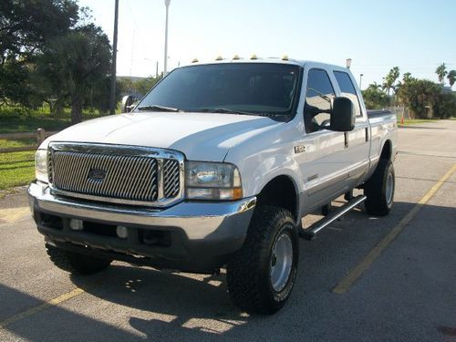 2004 ford f250 fx4 4wd lariat crew cab turbo diesel no reserve