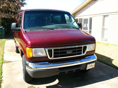 Ford e350 xlt heavy duty passenger van 2006