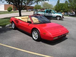 1988 ferrari 3.2 mondial cabriolet same owner for 20 yr records make offer