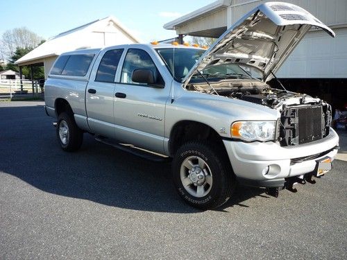 2003 dodge ram laramie 3500 4x4 quad cab,  ho cummins diesel, short bed