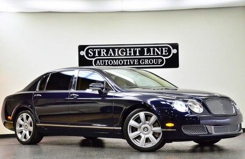 2006 bentley continental gt flying spur 4-place seating