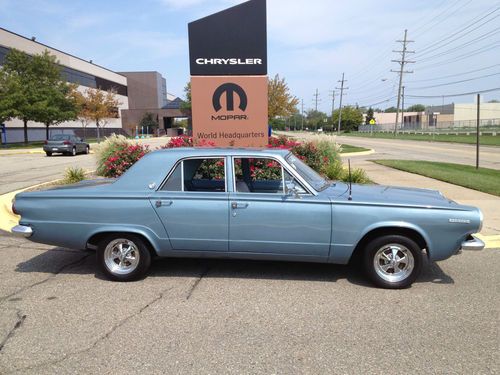 1964 dodge dart 270 - light blue, new paint in original color, runs/drives great