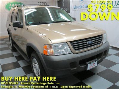 2003(03)explorer xls we finance bad credit! buy here pay here low down $799