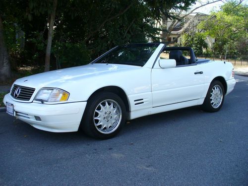 Rare mercedes benz sl320 panorama top  california rust free sl  priced right