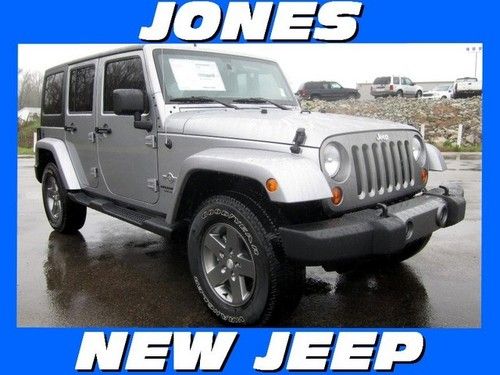 New 2013 jeep wrangler unlimited 4wd freedom edition msrp $35740