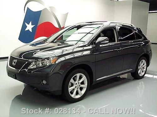 2010 lexus rx350 sunroof nav rear cam climate seats 10k texas direct auto