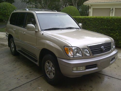 Lexus : lx base sport utility 4-door 1999 lexus lx470 leather sunroof