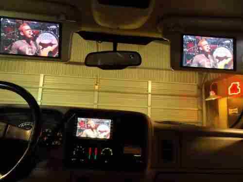 Chevy 4x4 Navi Custom Audio Z71 Rear Camera Kevlar Tires DVD Winch Denali Grille, image 17