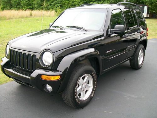 2002 jeep liberty limited sport utility 4-door 3.7l