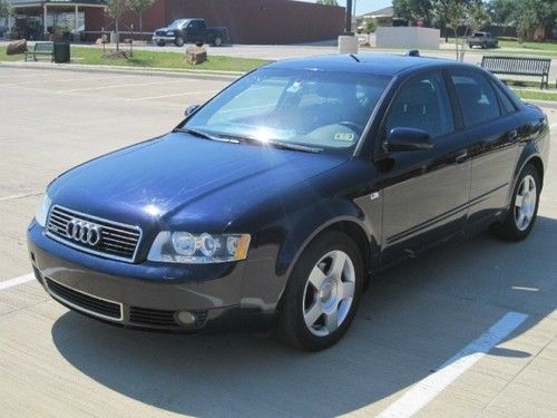 2004 audi a4 4dr sdn 1.8t quattro 4wd automanual