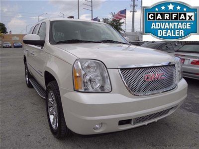 2011 yukon denali awd 1-owner florida quad seats navi rr cam rr entertainment