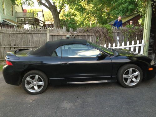 1999 mitsubishi eclipse spyder gst convertible 2-door 2.0l turbo