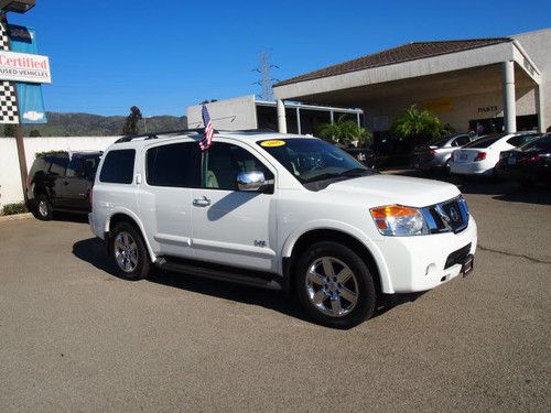 2009 nissan armada suv v8 5.6l