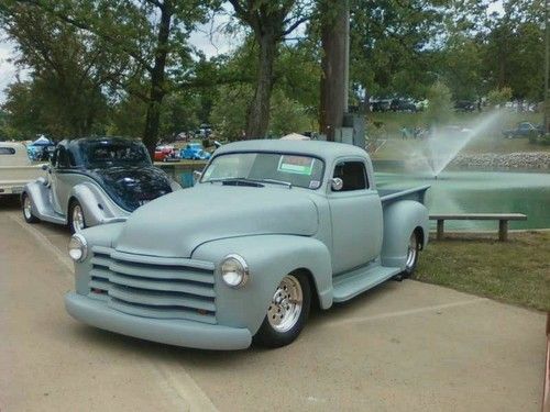 1947 chevrolet pick up truck - custom street rod - all steel