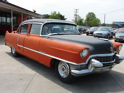 1955 cadillac fleetwood series 62 (runs &amp; drives) original motor &amp; trans~project