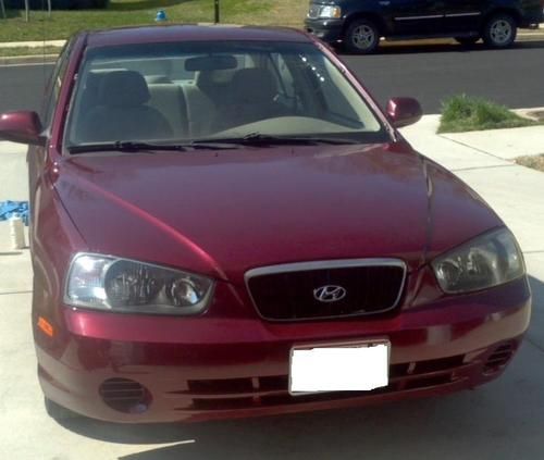 2001 hyundai elantra gls sedan 4-door 2.0l