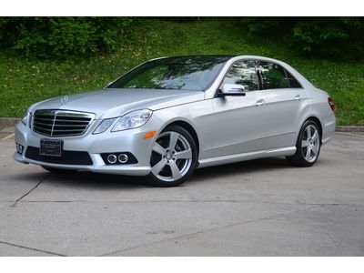 Cox &amp; co. 2010 e350 4matic sport, pano roof, gps nav, back up camera,extra clean