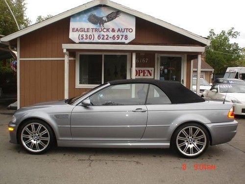 2006 bmw m3 6 speed manual smg 2-door convertible