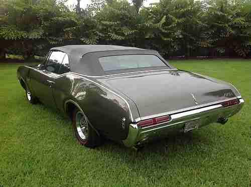 1968 Oldsmobile 442 convertible survivor 32000 original miles, image 2