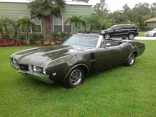 1968 Oldsmobile 442 convertible survivor 32000 original miles, image 4