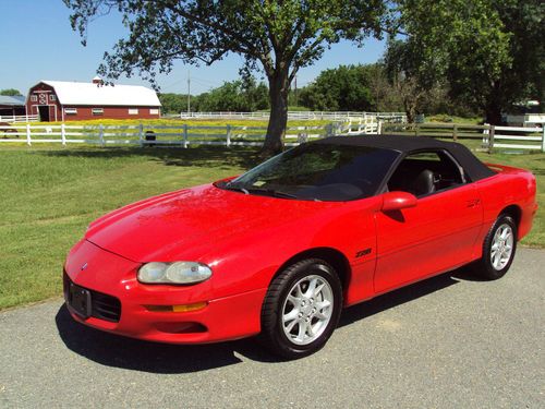 2001 chevrolet camaro z28 convertible 2-door 5.7l