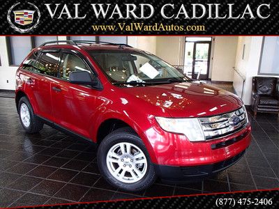 2007 ford edge *we finance* fwd redfire metallic se