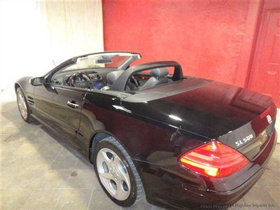 2005 black mercedes sl 500 sport pkg