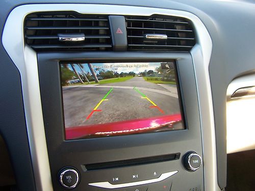 2013 FORD FUSION ENERGI HYBRID ELECTRIC BUBY RED WTH NAVIGATION FREE SHIPPING, US $43,435.00, image 18