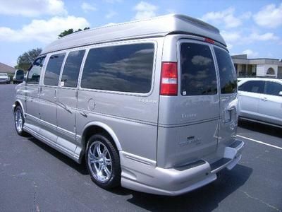 2007 GMC Savana All Wheel Drive AWD Explorer Limited SE High Top Conversion Van, image 2