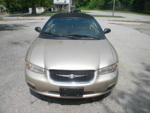 2000 chrysler sebring jxi convertible 2-door 2.5l