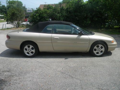 2000 Chrysler Sebring JXi Convertible 2-Door 2.5L, image 3
