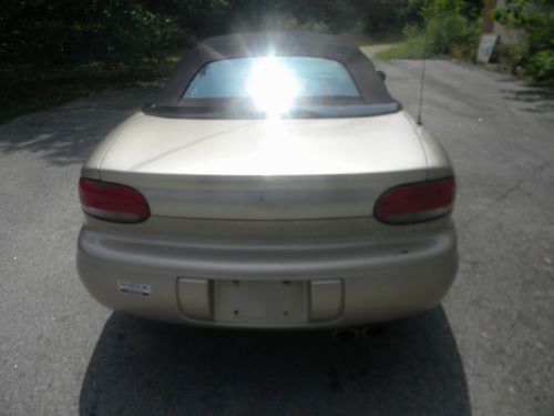 2000 Chrysler Sebring JXi Convertible 2-Door 2.5L, image 4