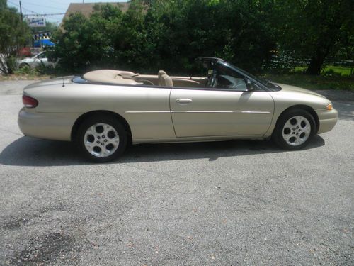 2000 Chrysler Sebring JXi Convertible 2-Door 2.5L, image 6